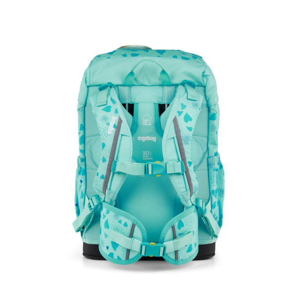 Ergobag zaino scolastico in tessuto "Flex" Verde acqua 01531.393 HORSEDREAMBEAR