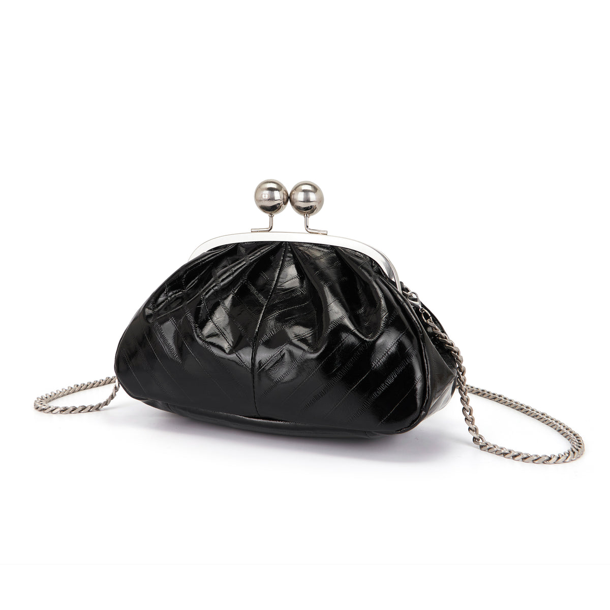 La Carrie borsa a mano in ecopelle "Capsule" Nero 162C-LX-761-PLE.BLACK
