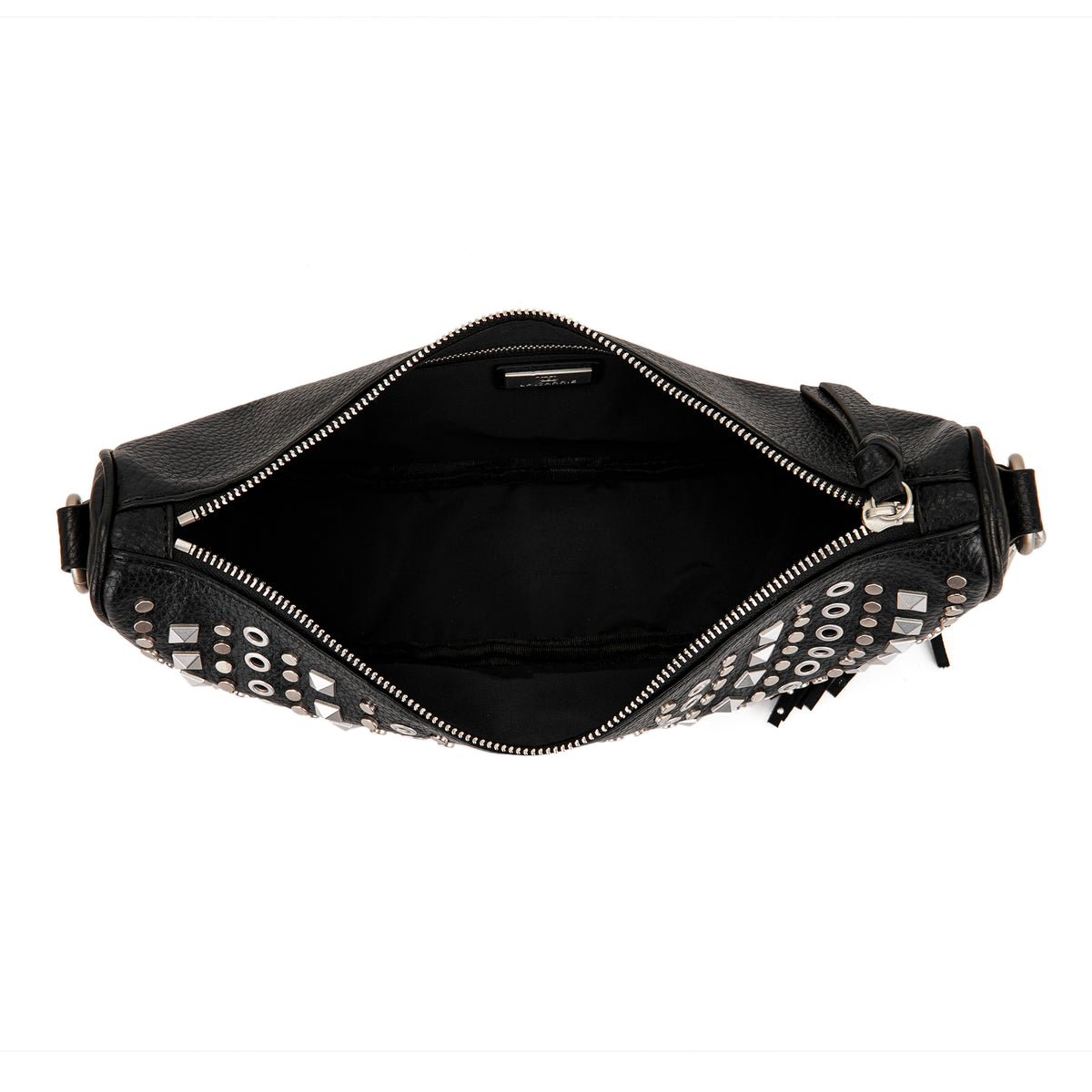 La Carrie borsa a tracolla in ecopelle "Solid" Nero 162M-ML-371-ECO.BLACK