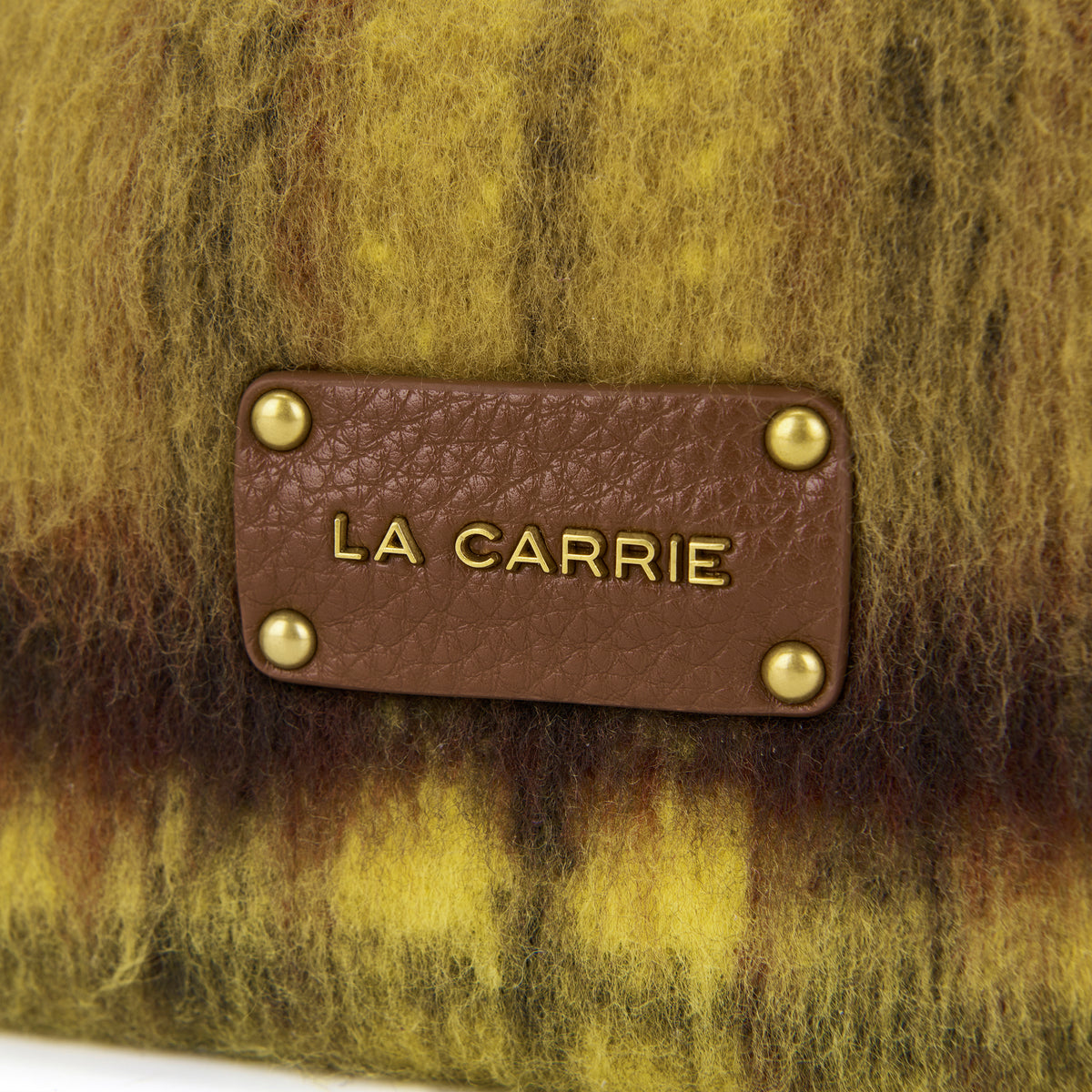La Carrie borsa a spalla in tessuto ed ecopelle "Kerala" Multicolor 162M-TX-471-CEC.YELLOW