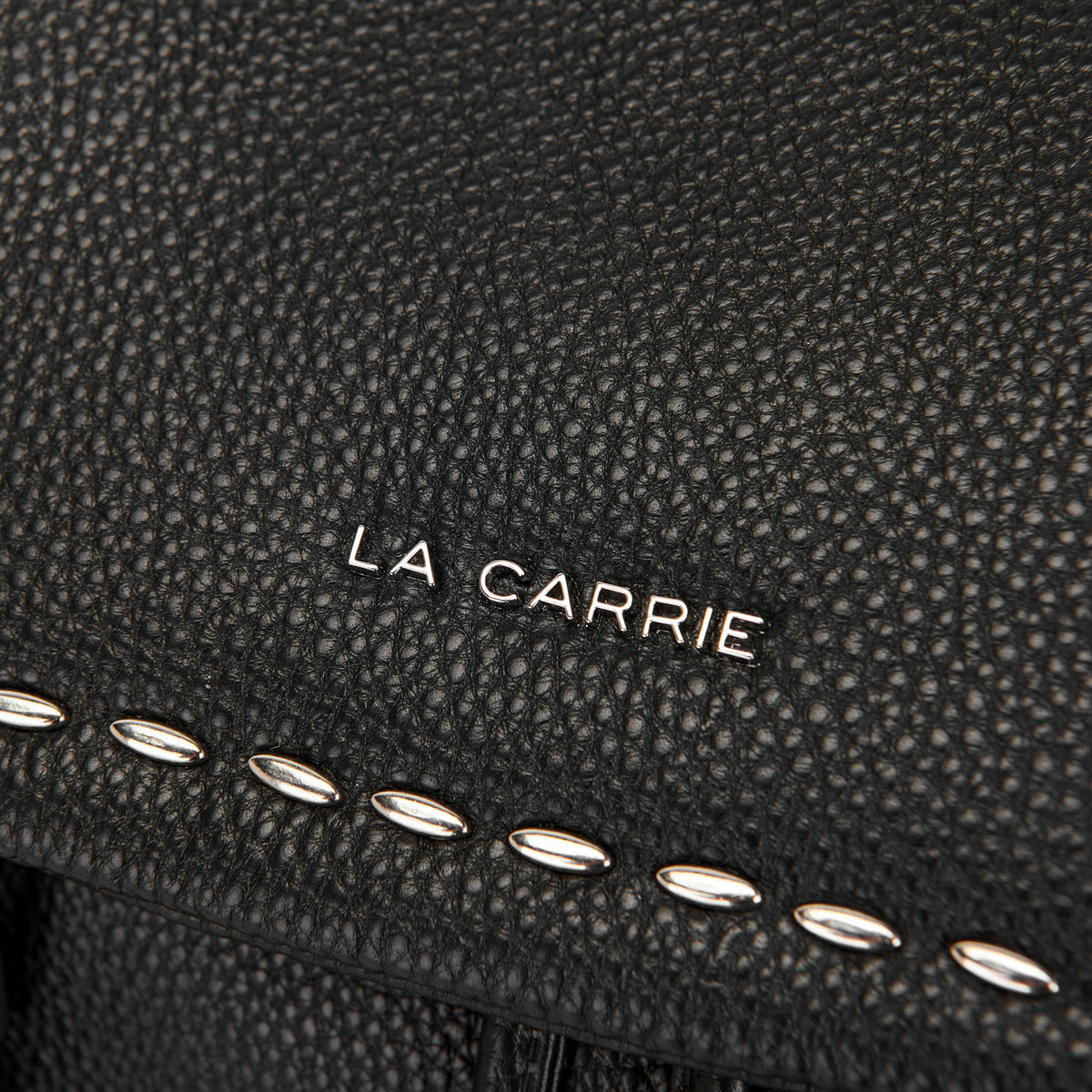 La Carrie zaino in pelle "Rock" Nero 162P-ZS-272-TBL.BLACK
