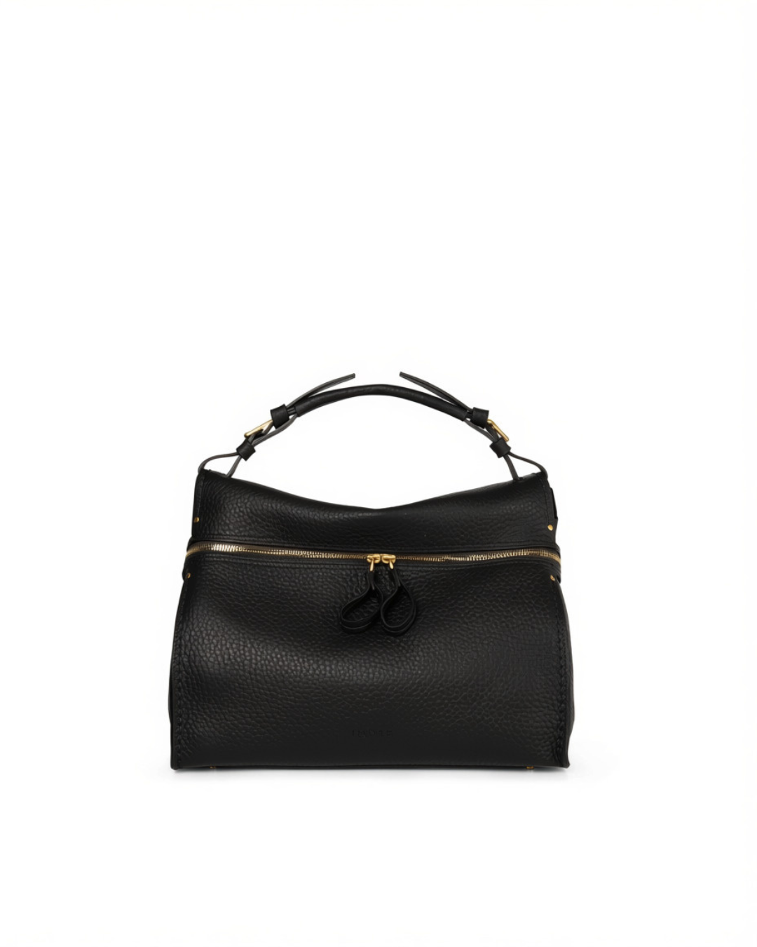 Visonà borsa a spalla in pelle "Felicita" Nero 26714.NERO