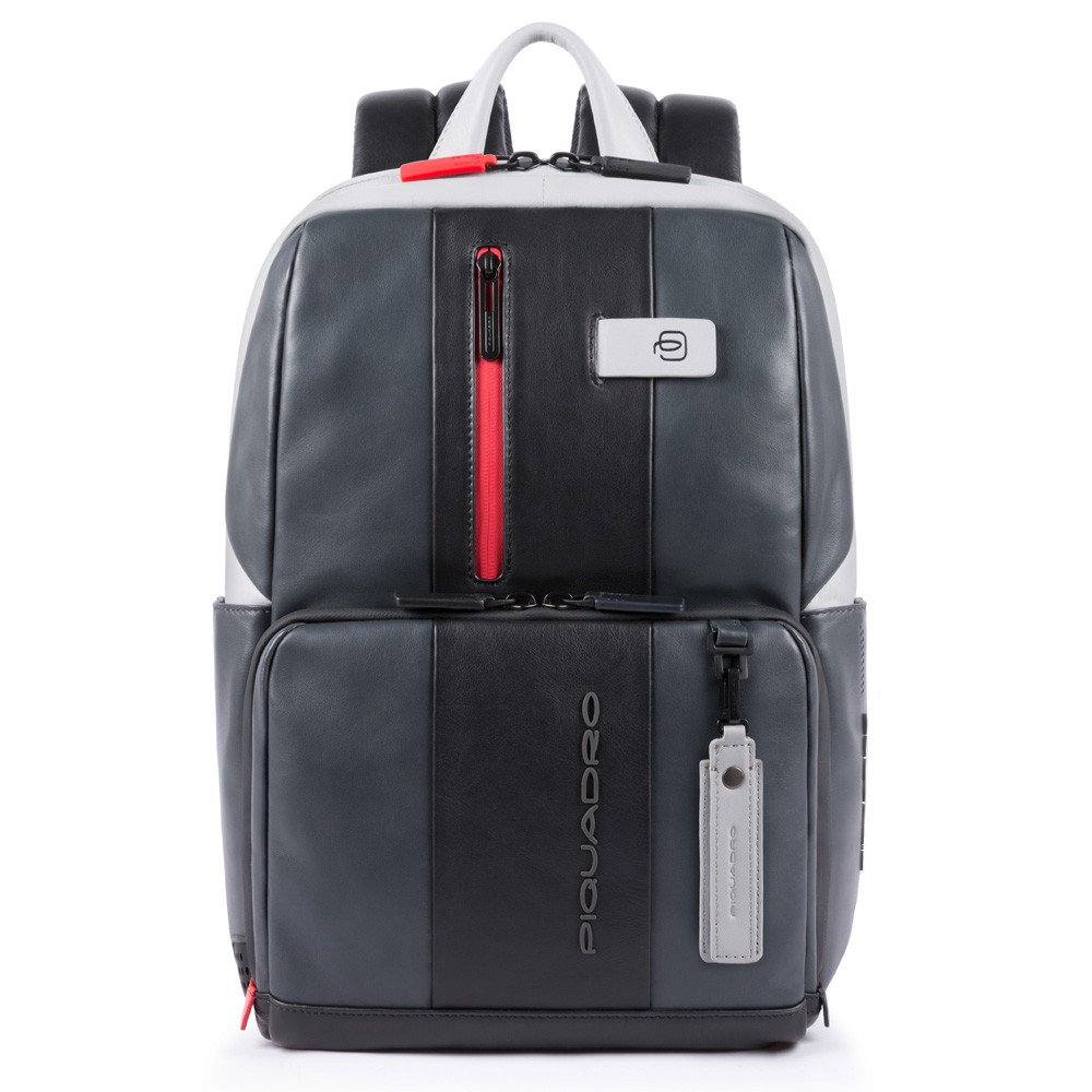 Piquadro zaino in pelle "UB00BM - Urban Bag Motic" Grigio CA3214UB00BM.GRN