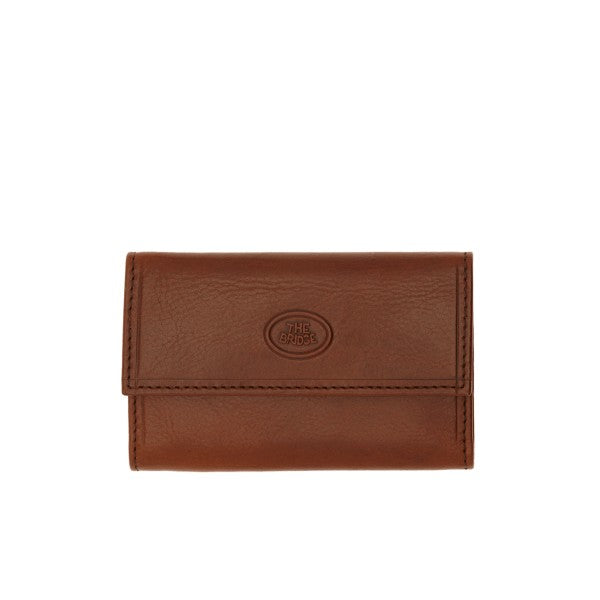 The Bridge portachiavi con ganci in pelle "Story" Marrone 01801601.14