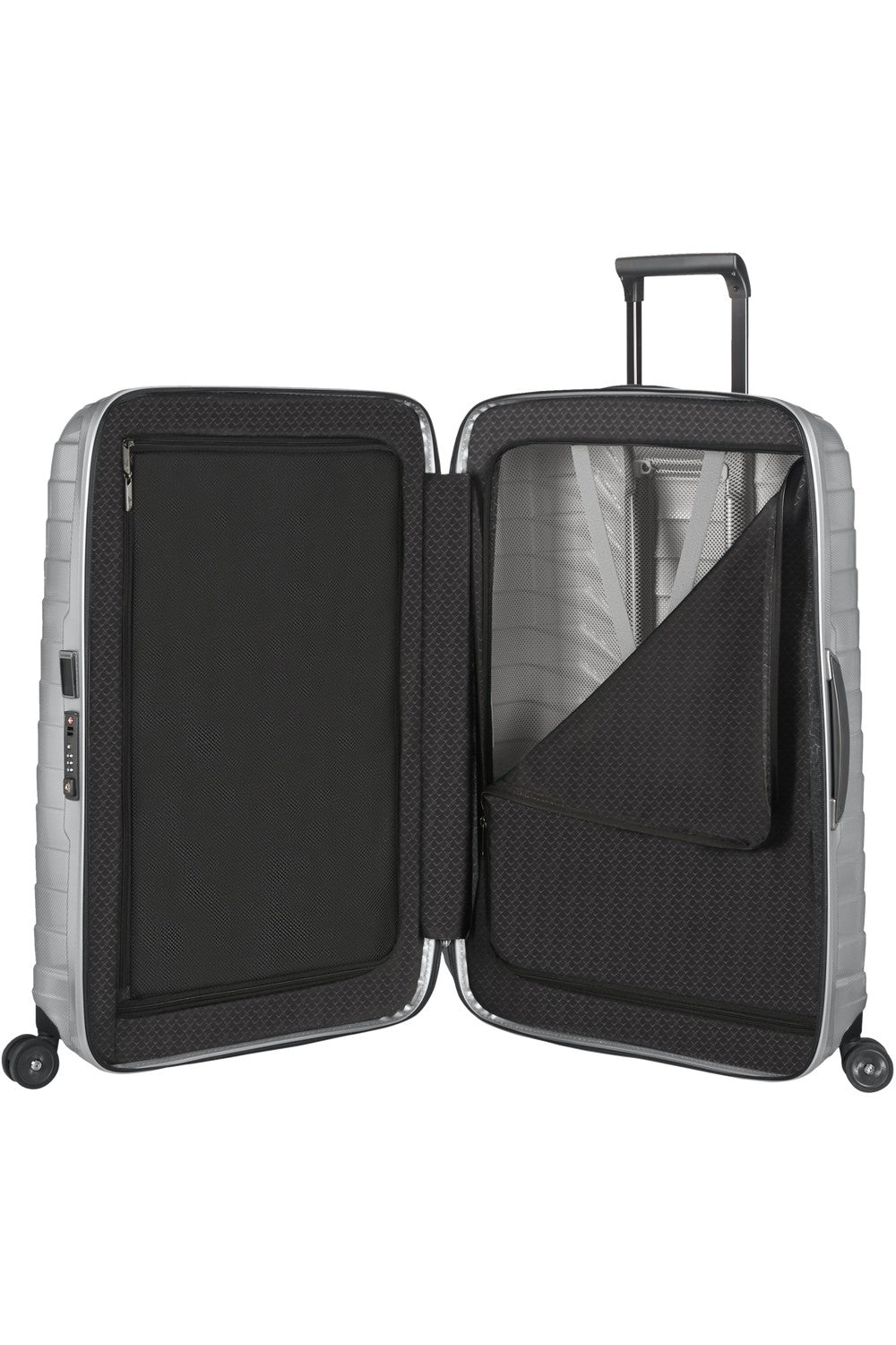 Samsonite trolley grande in roxkin "Proxis" Argento 126042.1776 SILVER