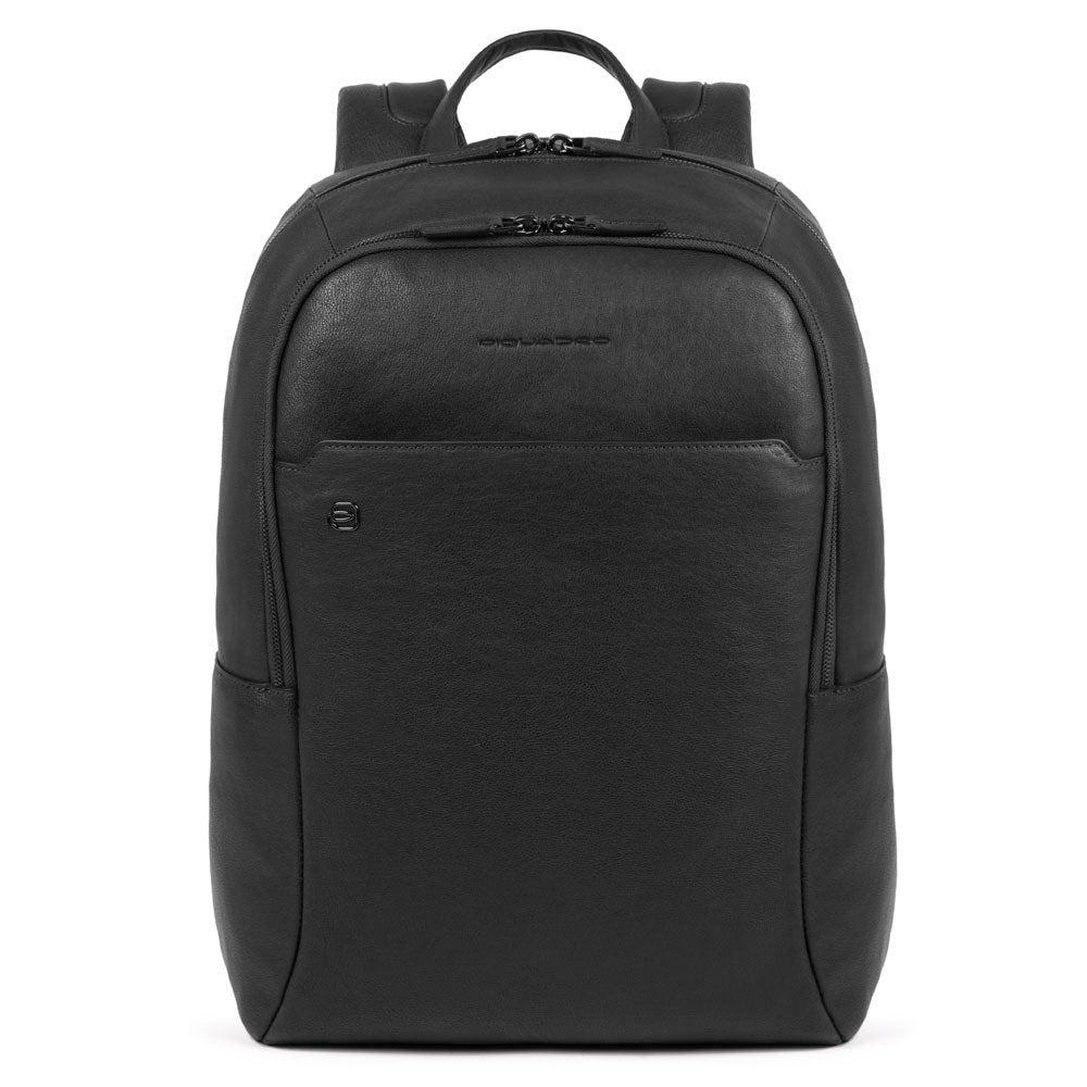 Piquadro zaino in pelle "Black Square" Nero CA4762B3.N