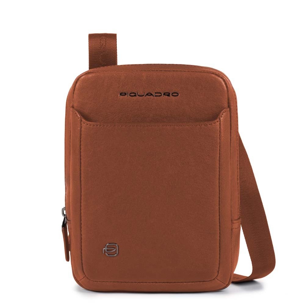 Piquadro borsello in pelle "Black Square" Cuoio CA3084B3.CU