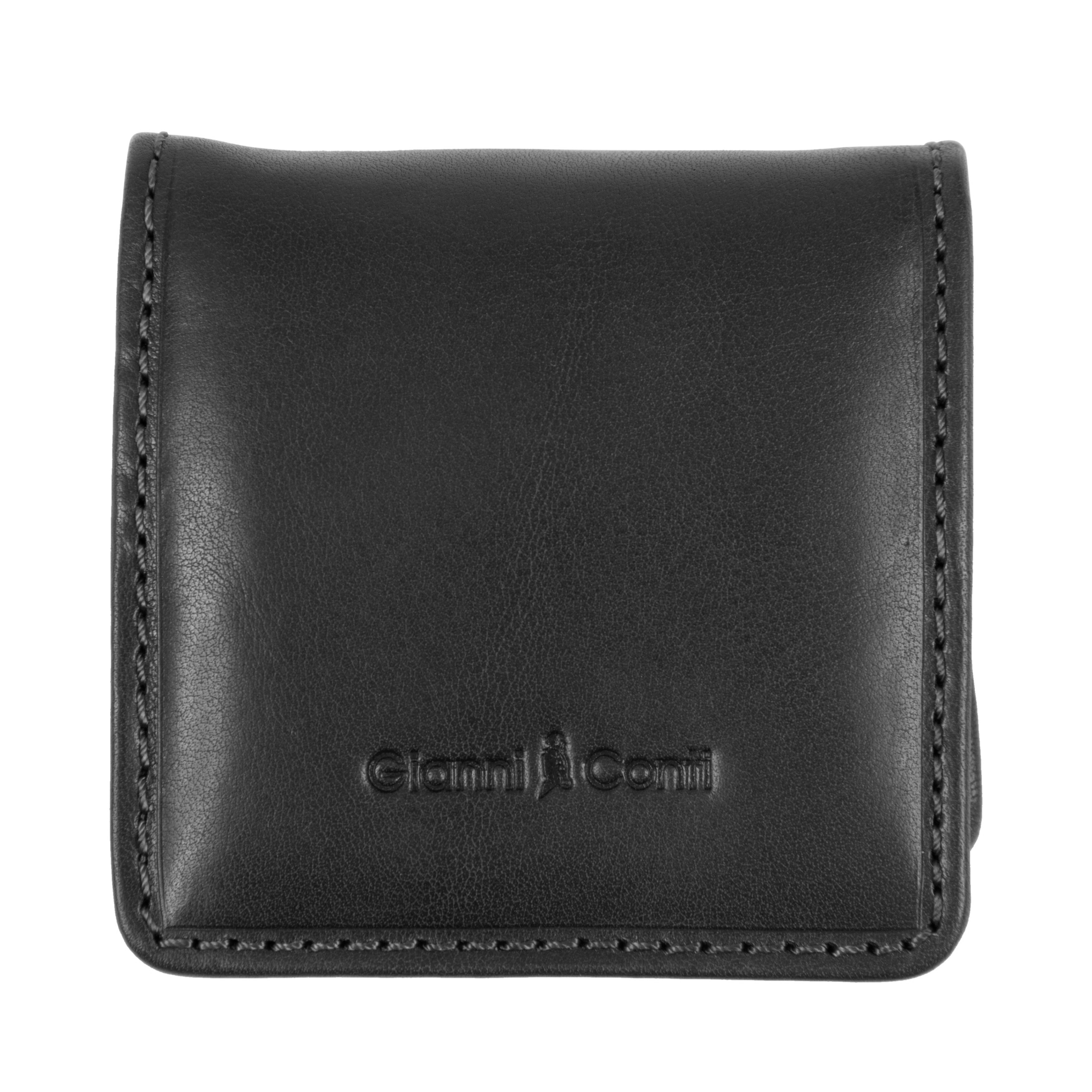 Gianni Conti porta monete in pelle "Pontevecchio" Nero 9405062.10