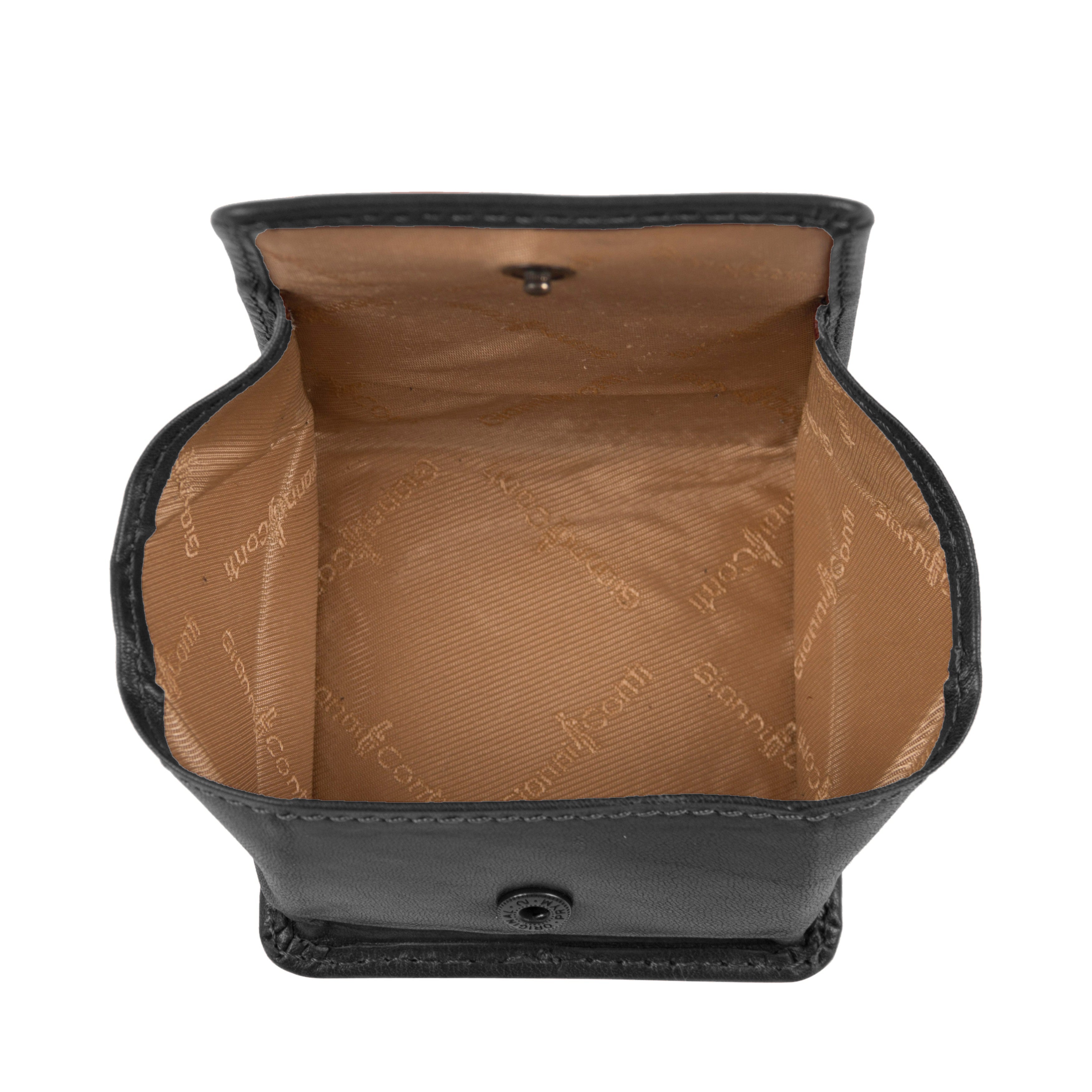 Gianni Conti porta monete in pelle "Pontevecchio" Nero 9405062.10