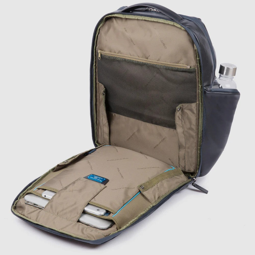 Piquadro zaino in pelle "UB00 - Urban" Blu CA4532UB00.BLU
