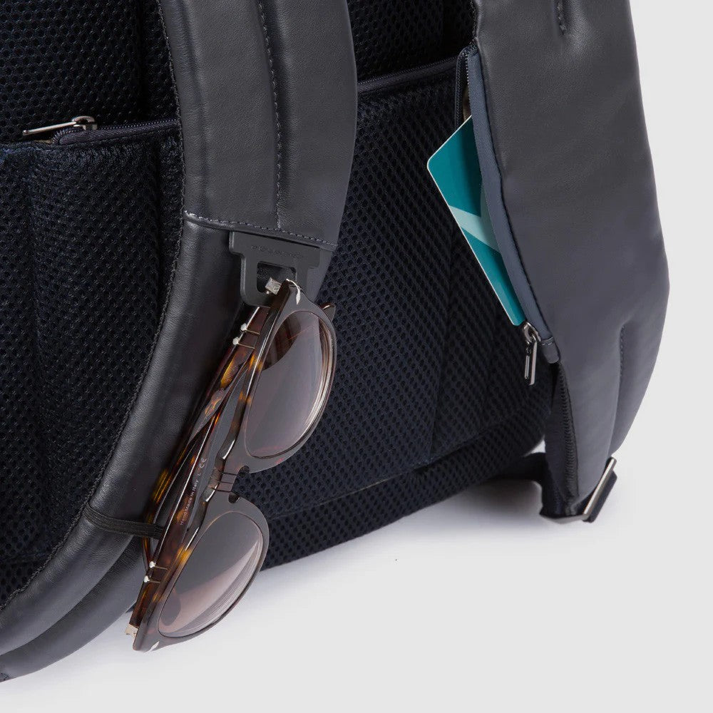 Piquadro zaino in pelle "UB00 - Urban" Blu CA4532UB00.BLU