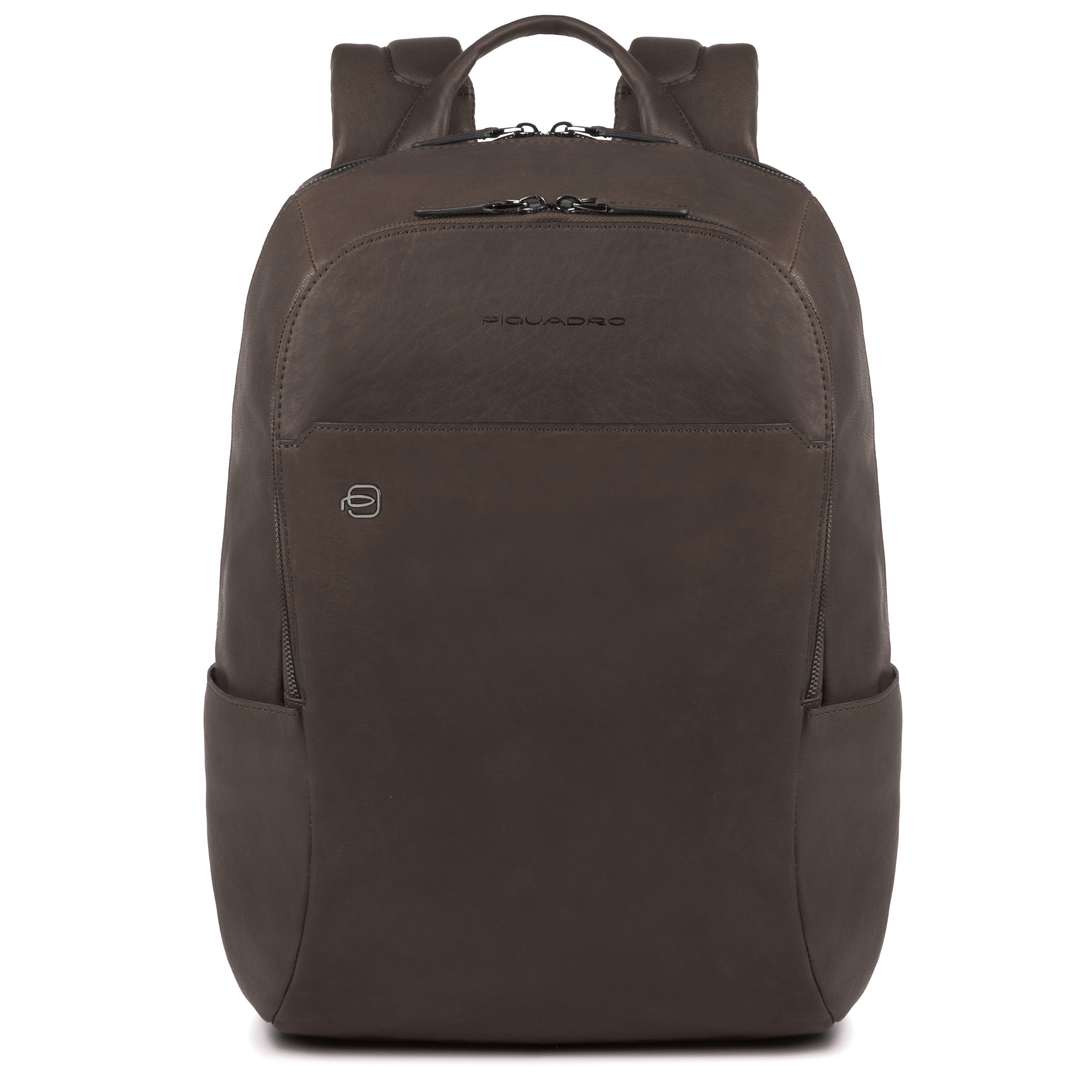 Piquadro zaino in pelle "Black Square" Marrone CA3214B3.TM