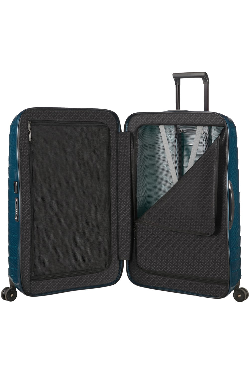 Samsonite trolley medio in roxkin "Proxis" Blu 126041.1686 PETROL BLUE