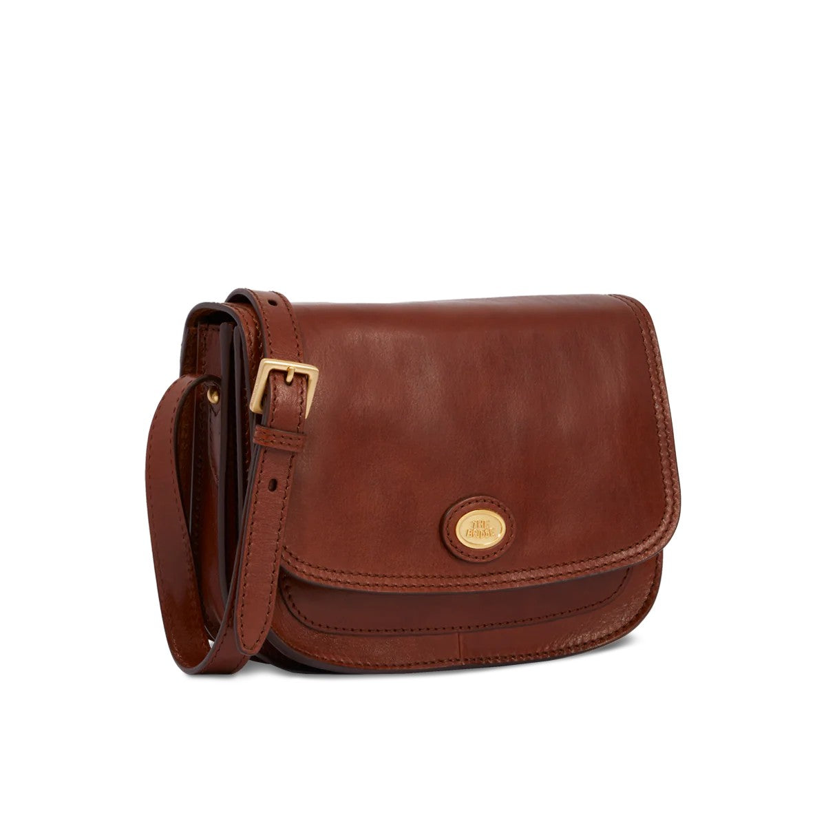 The Bridge borsa a tracolla in pelle "Story" Marrone 04402201.14