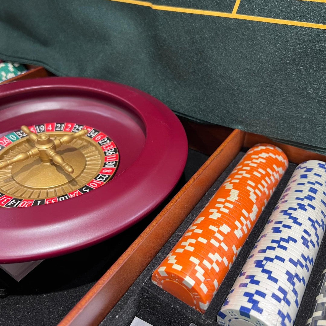 Dal Negro valigetta servizio da gioco roulette "Games" Multicolor 02412.X
