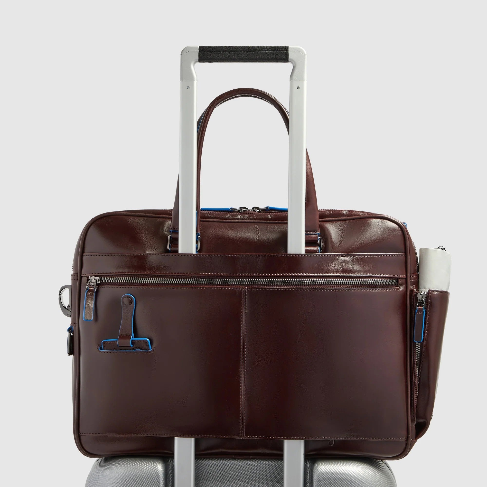 Piquadro borsa cartella da lavoro in pelle "Blue Square" Marrone CA2765B2.MO