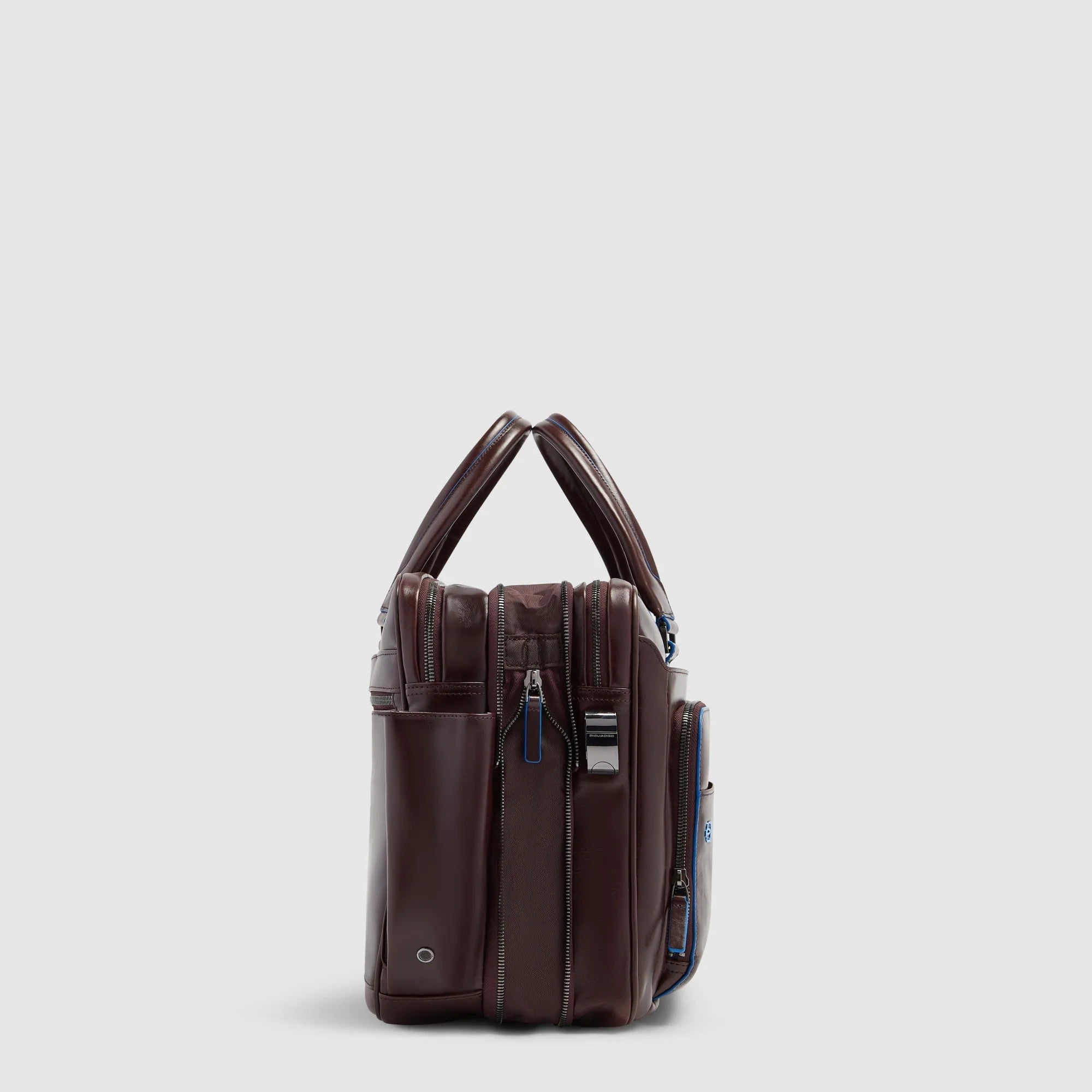 Piquadro borsa cartella da lavoro in pelle "Blue Square" Marrone CA2765B2.MO