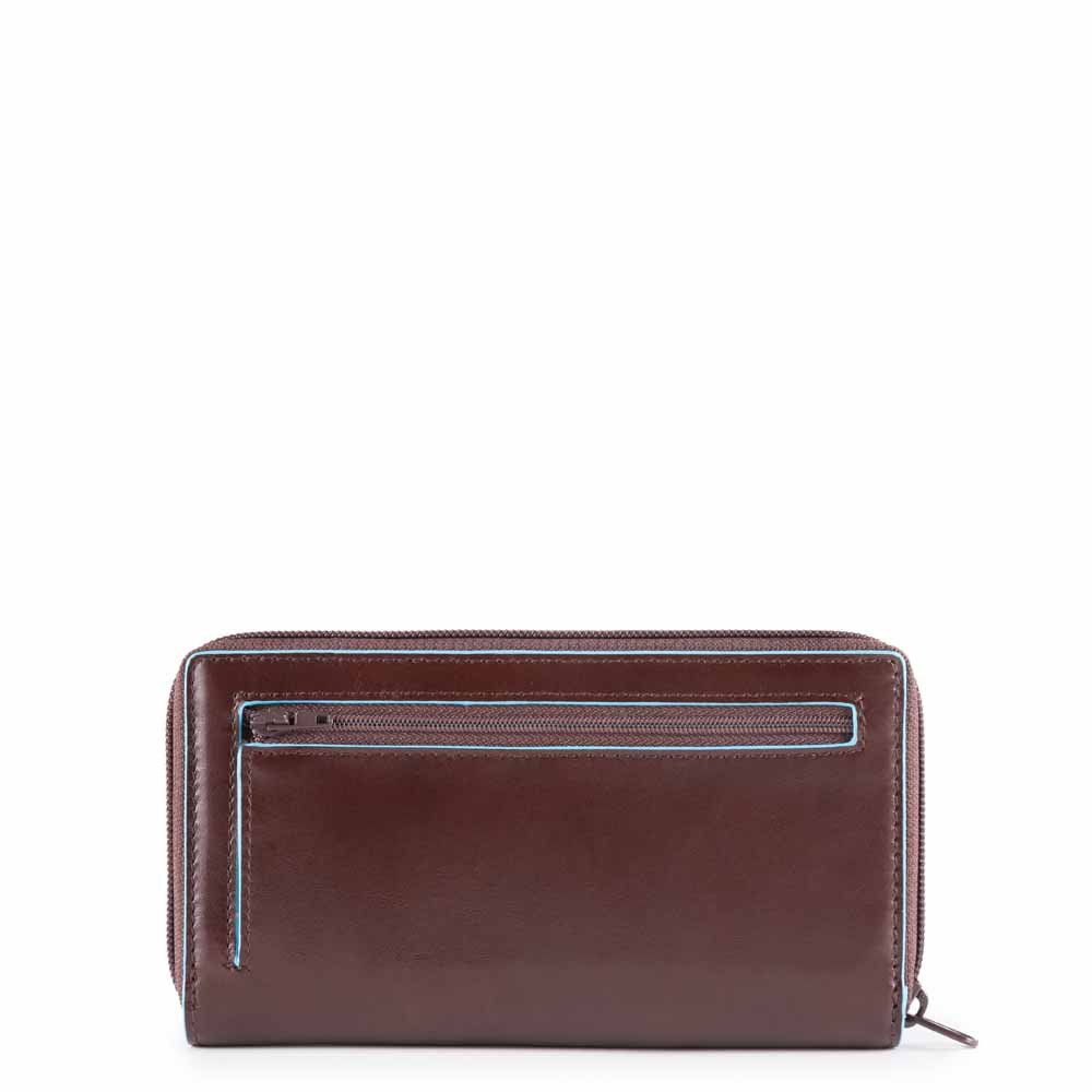 Piquadro portafogli in pelle "B2 - Blue Square" Marrone PD1354B2R.MO
