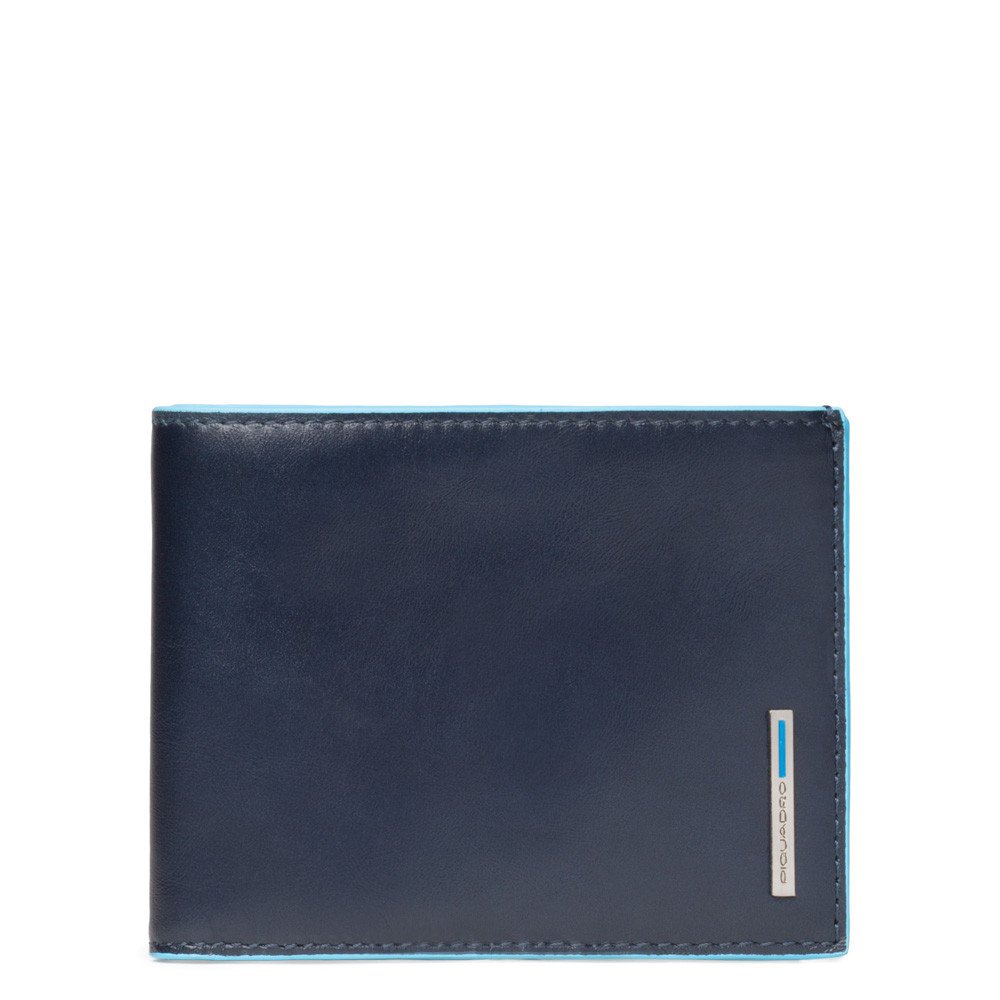 Piquadro portafogli in pelle "B2 - Blue Square" PU257B2R.BLU2