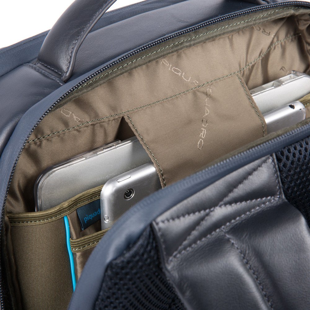 Piquadro zaino in pelle "Urban" Blu CA4818UB00.BLU