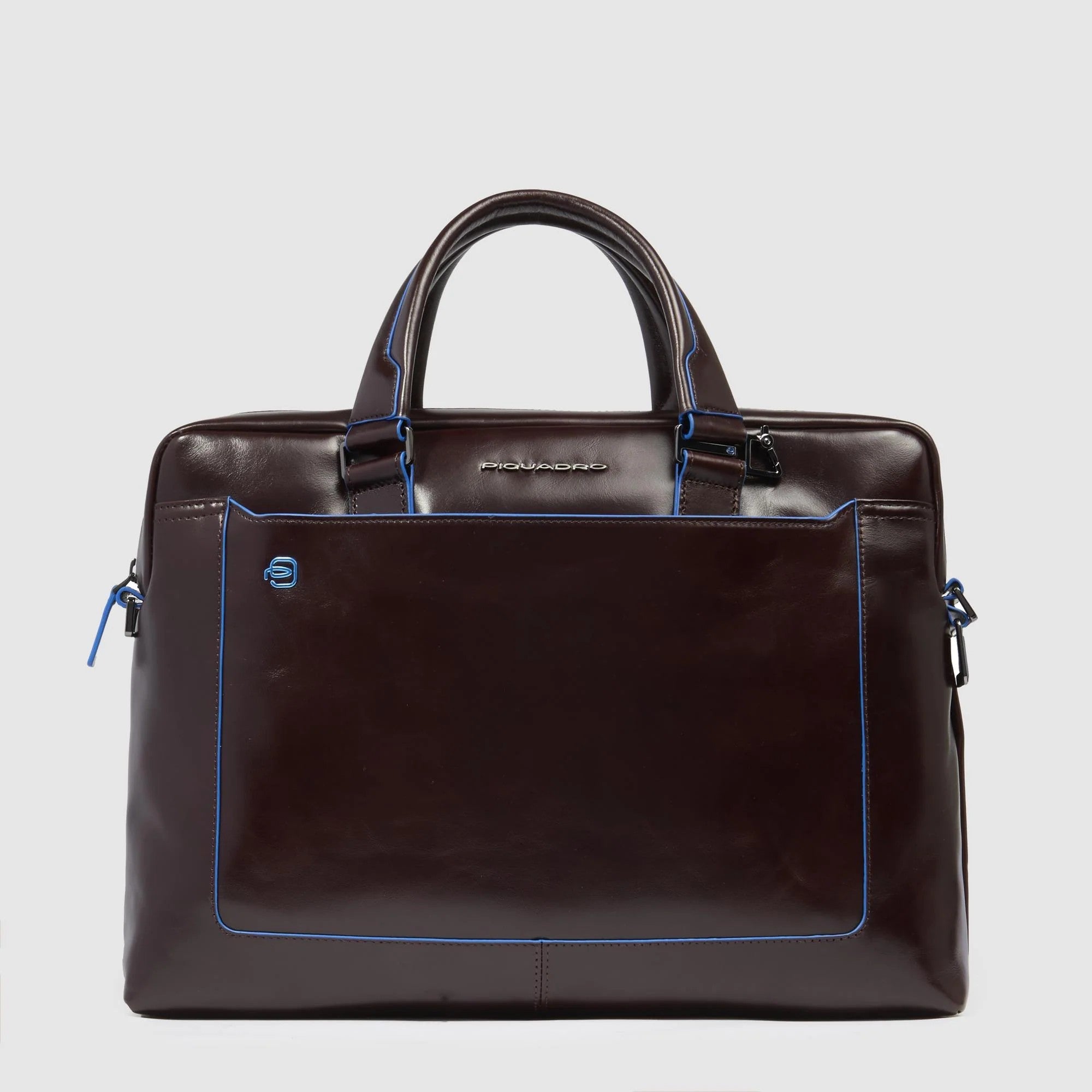 Piquadro borsa cartella da lavoro in pelle "Blue Square" Marrone CA3335B2.MO