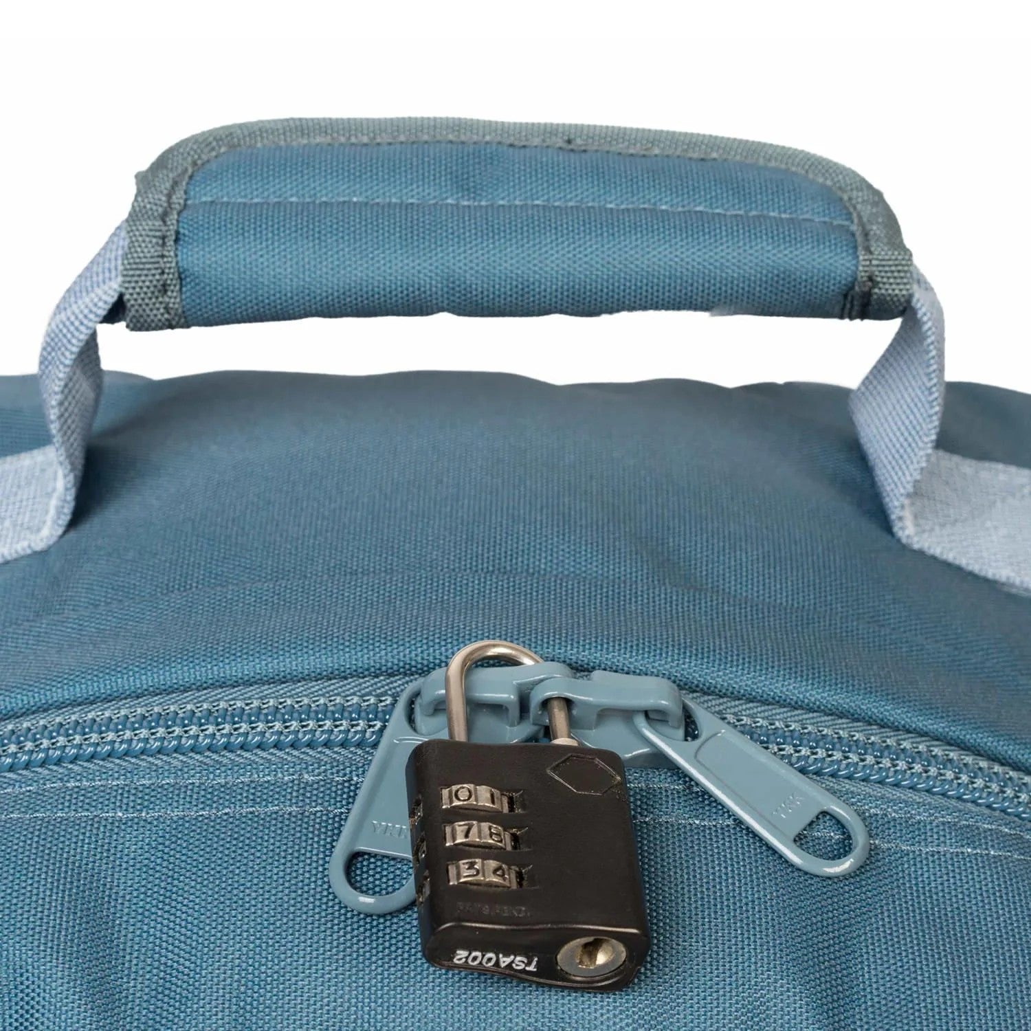 Cabin Zero zaino 28L da viaggio in tessuto "Classic" Azzurro CZ08.1803 ARUBA BLUE