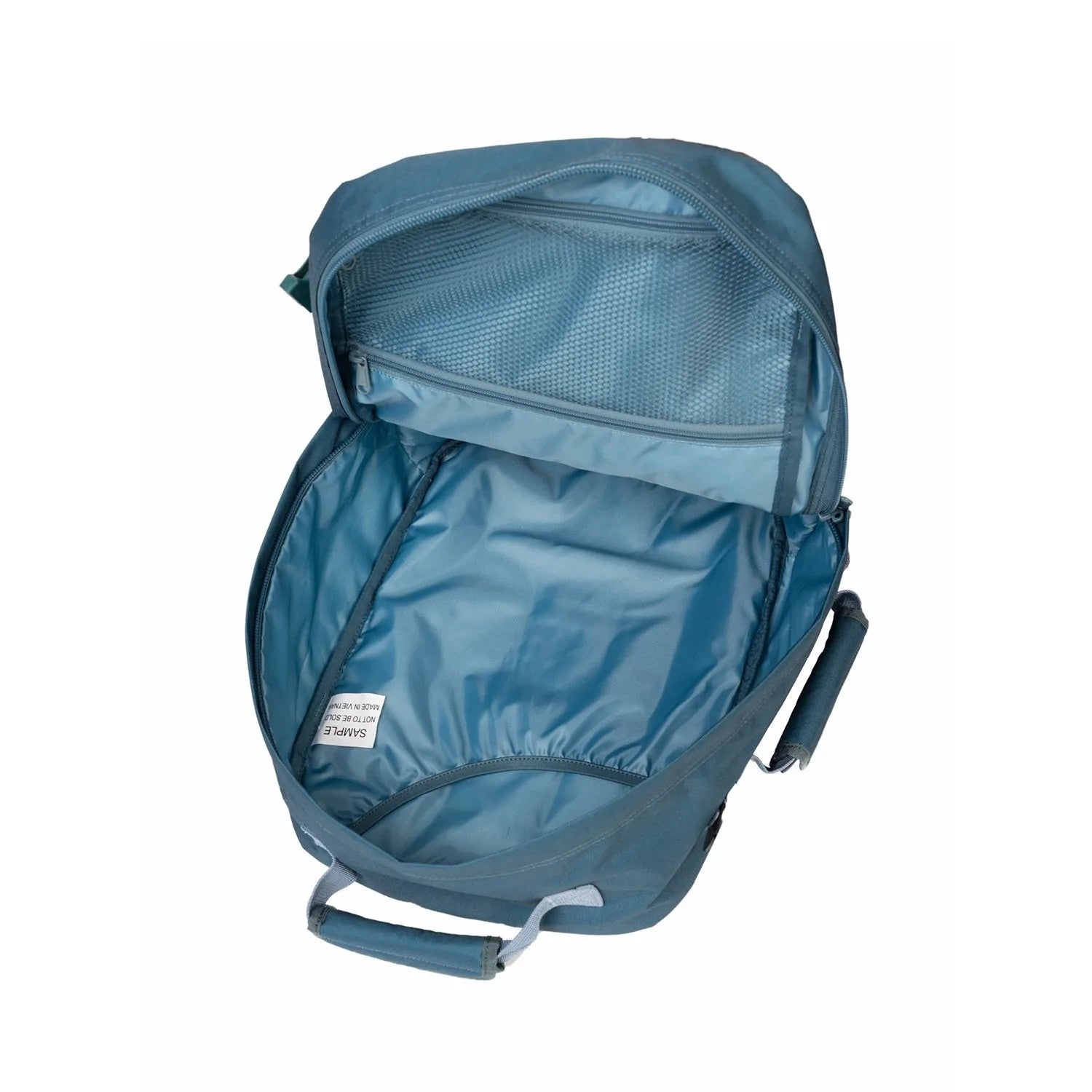 Cabin Zero zaino 28L da viaggio in tessuto "Classic" Azzurro CZ08.1803 ARUBA BLUE