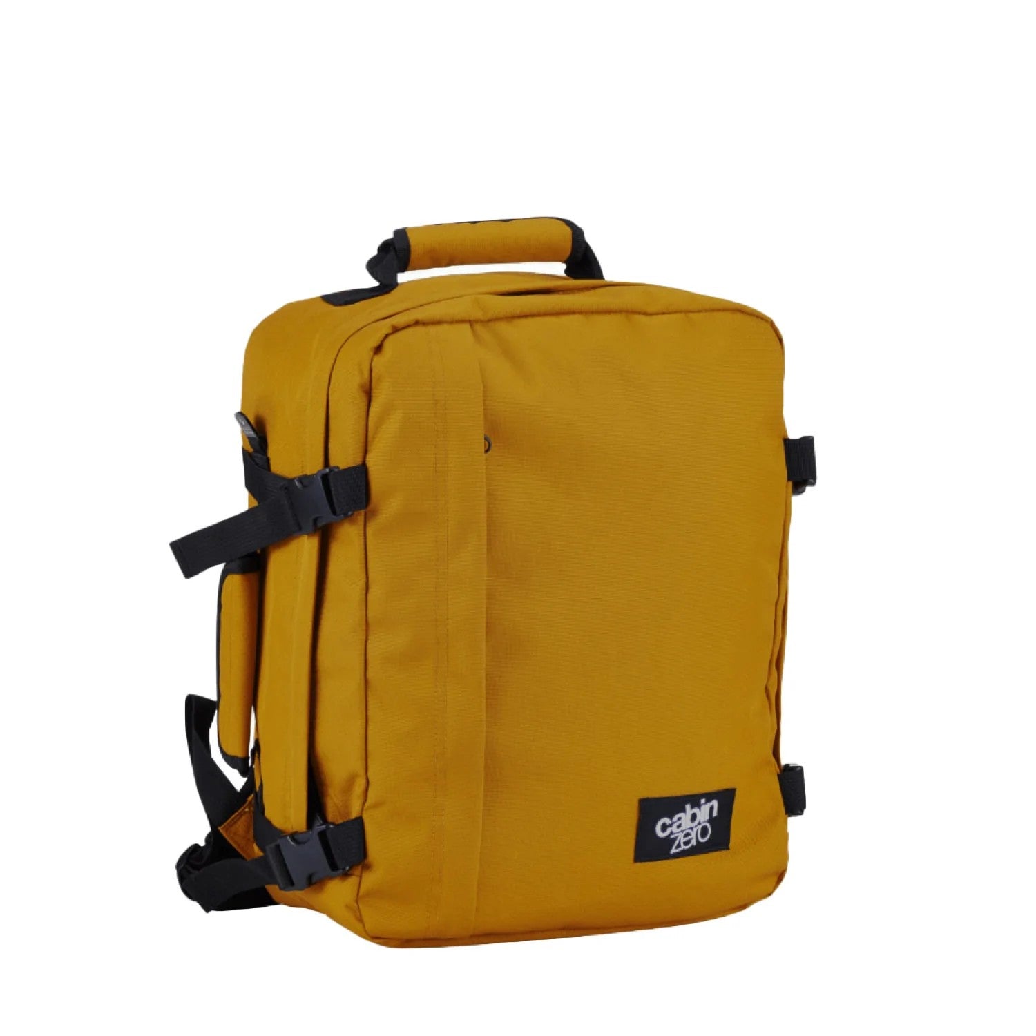 Cabin Zero zaino 28L da viaggio in tessuto "Classic" Giallo CZ08.1309 ORANGE CHILL