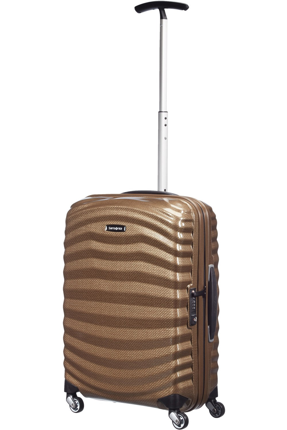 Samsonite trolley cabina in polipropilene "Lite Shock" Bronzo 62764.1775 SAND
