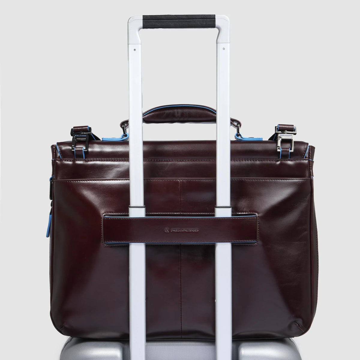 Piquadro borsa cartella da lavoro in pelle "Blue Square" Marrone CA3111B2.MO