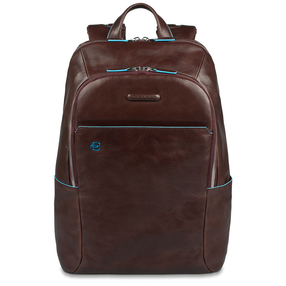 Piquadro zaino in pelle "Blue Square" Marrone CA3214B2.MO