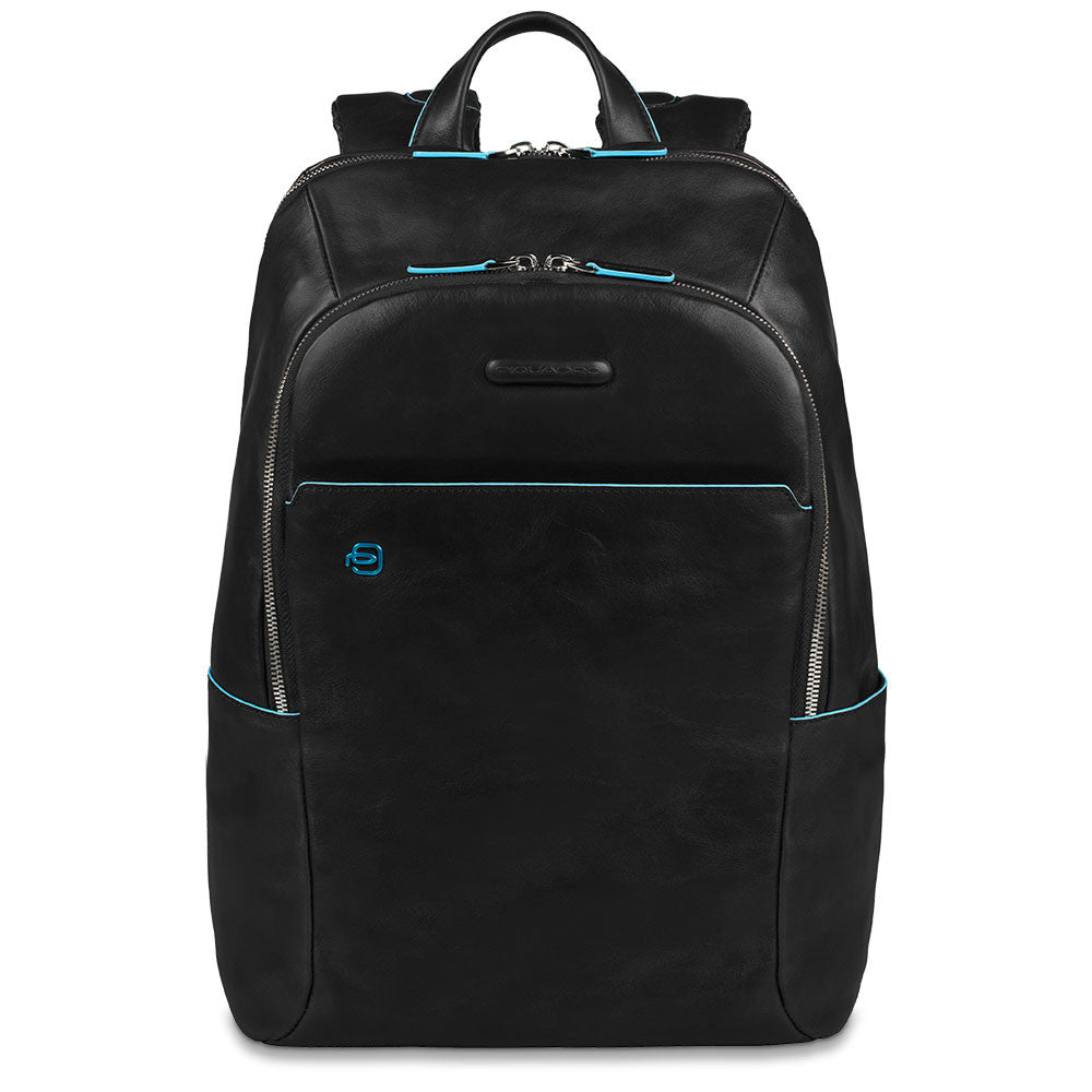 Piquadro zaino in pelle "Blue Square" Nero CA3214B2.N