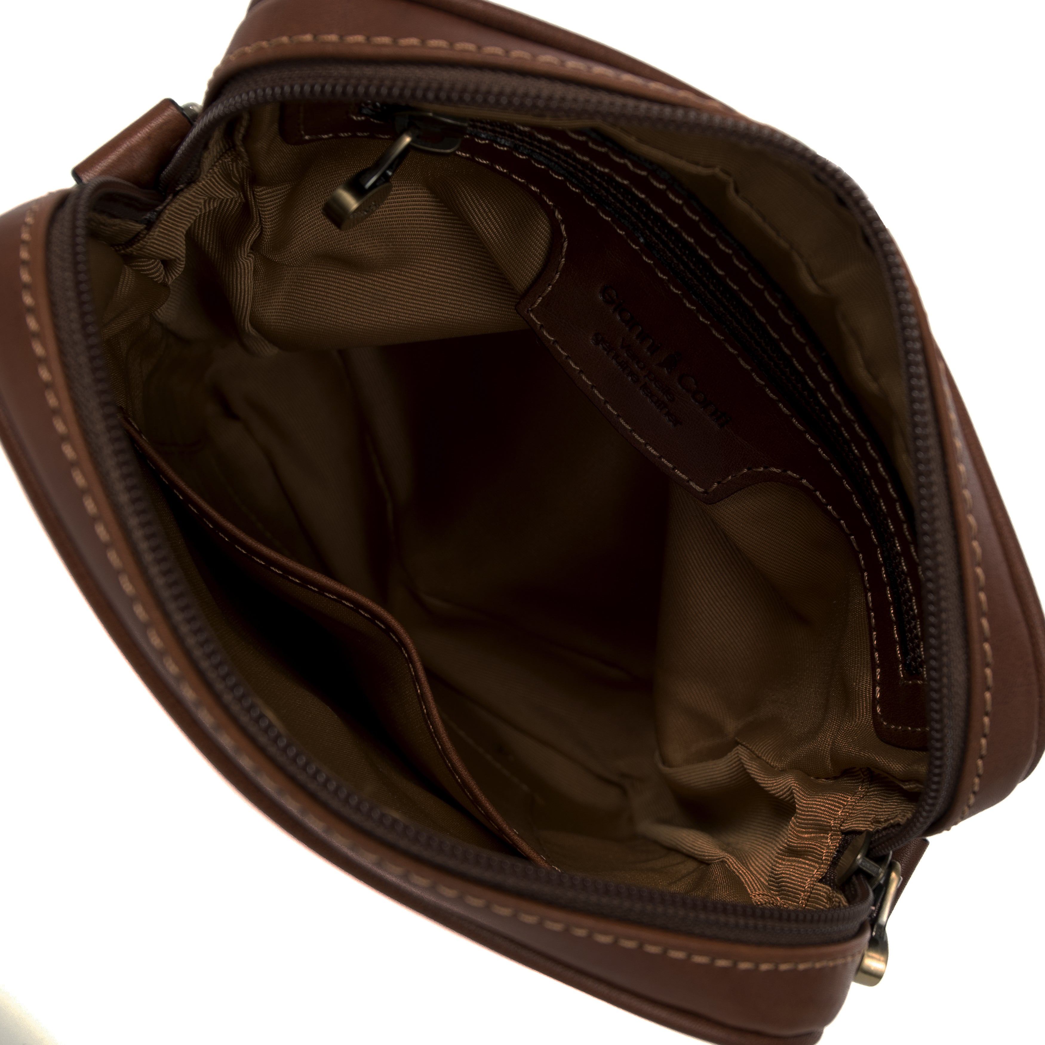 Gianni Conti borsello in pelle "Maremma" Marrone 912154.28