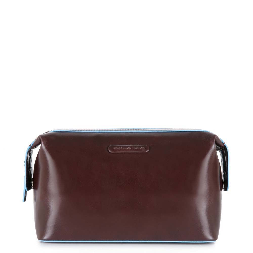 Piquadro beauty in pelle "Blue Square" Marrone BY3851B2.MO