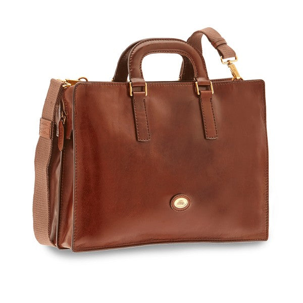 The Bridge borsa cartella da lavoro in pelle "Story" Marrone 06426901.14