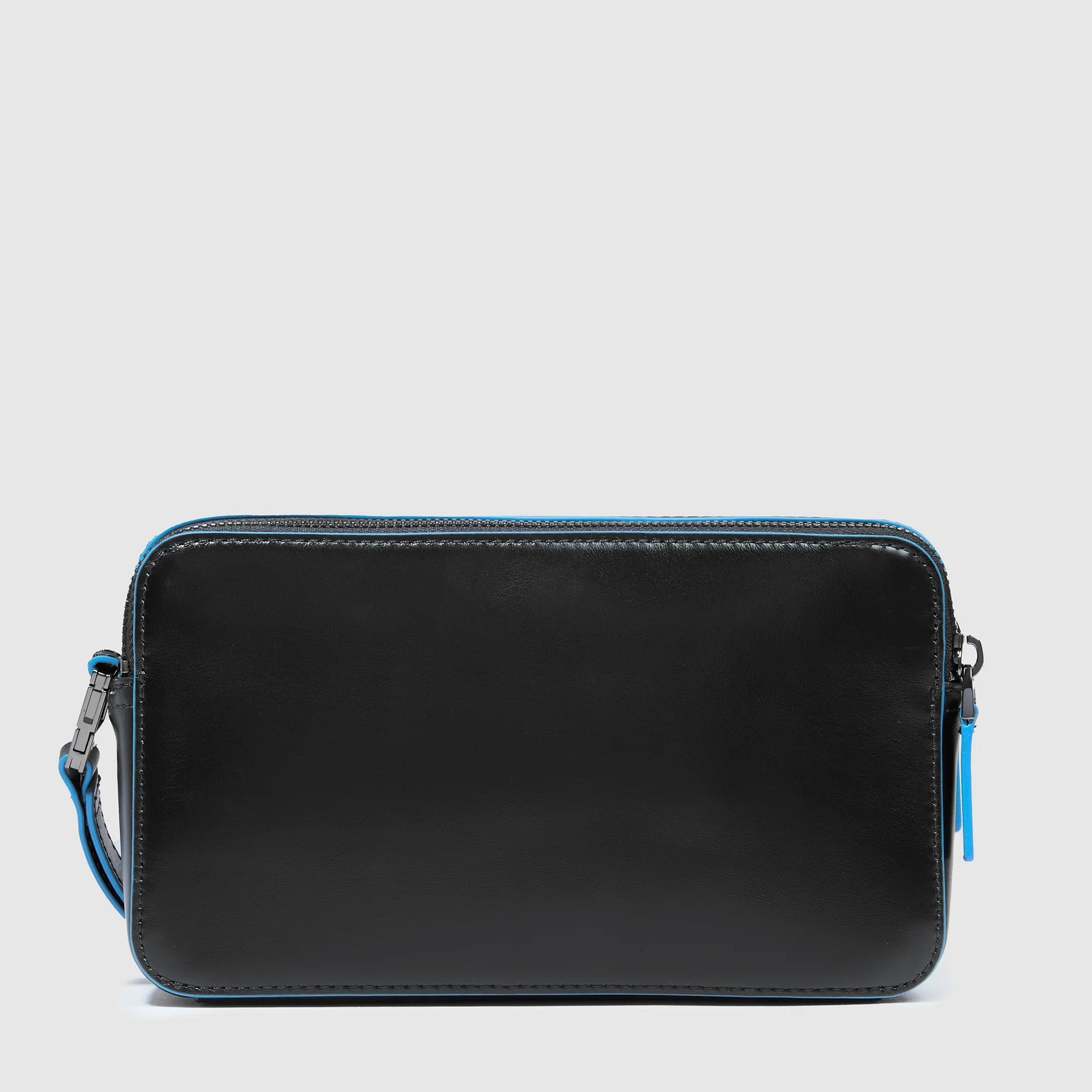 Piquadro pochette in pelle "Blue Square" Nero AC4221B2.N