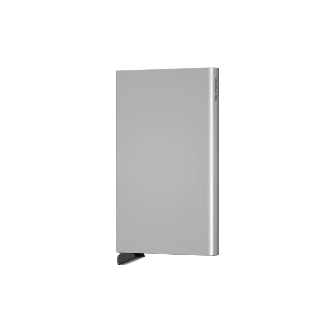 Secrid porta carte di credito in alluminio "Cardprotector" Argento C.SILVER
