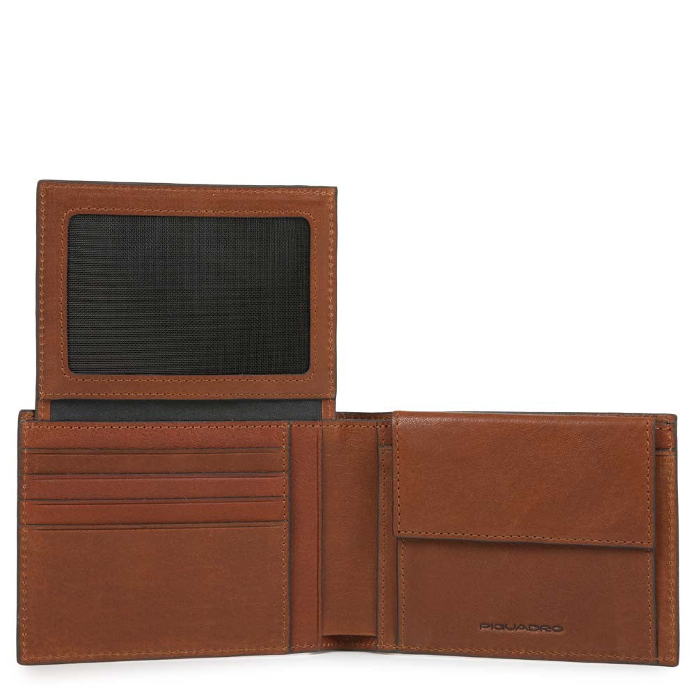 Piquadro portafogli in pelle "B3 - Black Square" Cuoio PU1392B3R.CU