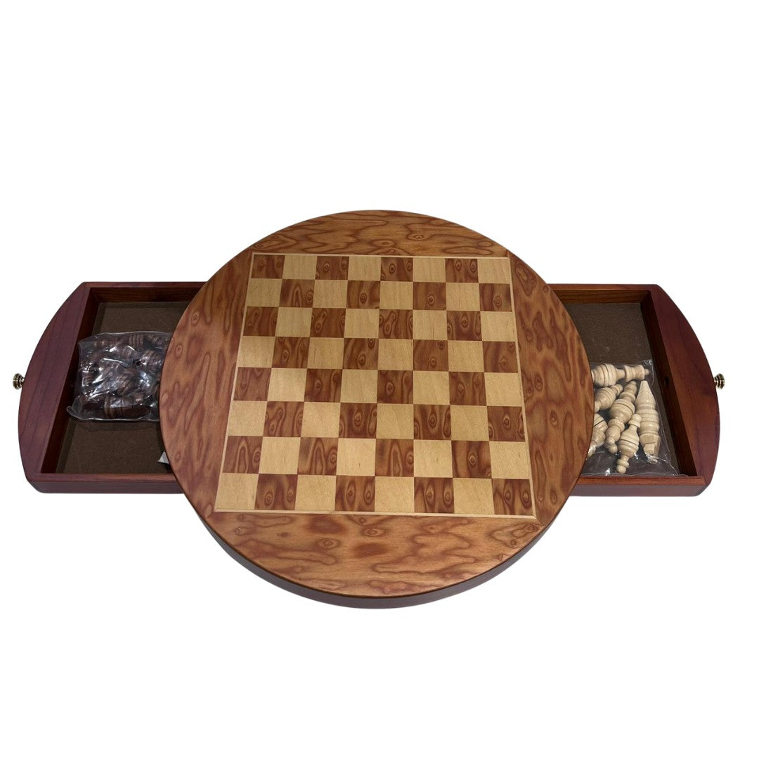 Dal Negro scacchiera con pedine scacchi "Games" Marrone 02099.X