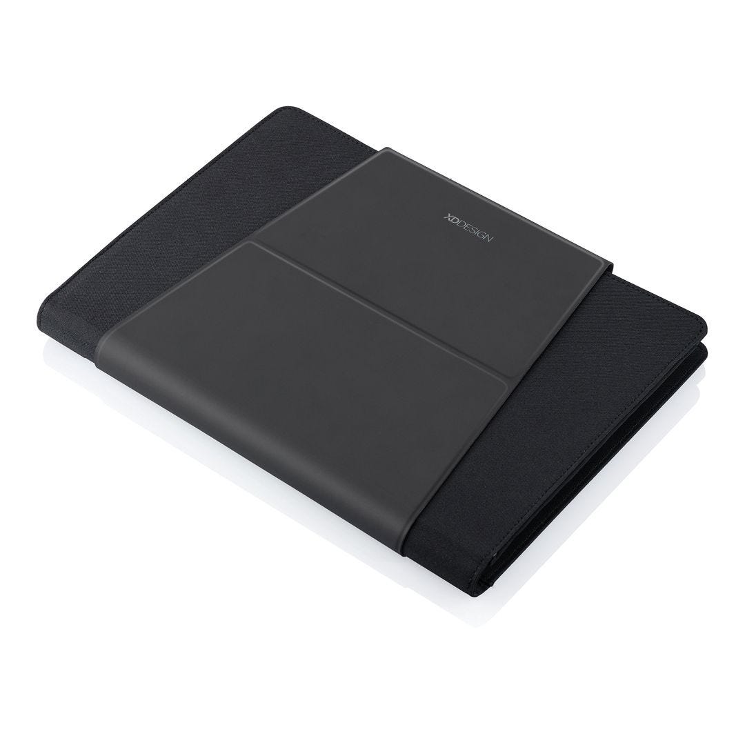 XD Design porta pc in polietilene riciclato "Mobile Office" Nero P77250.1