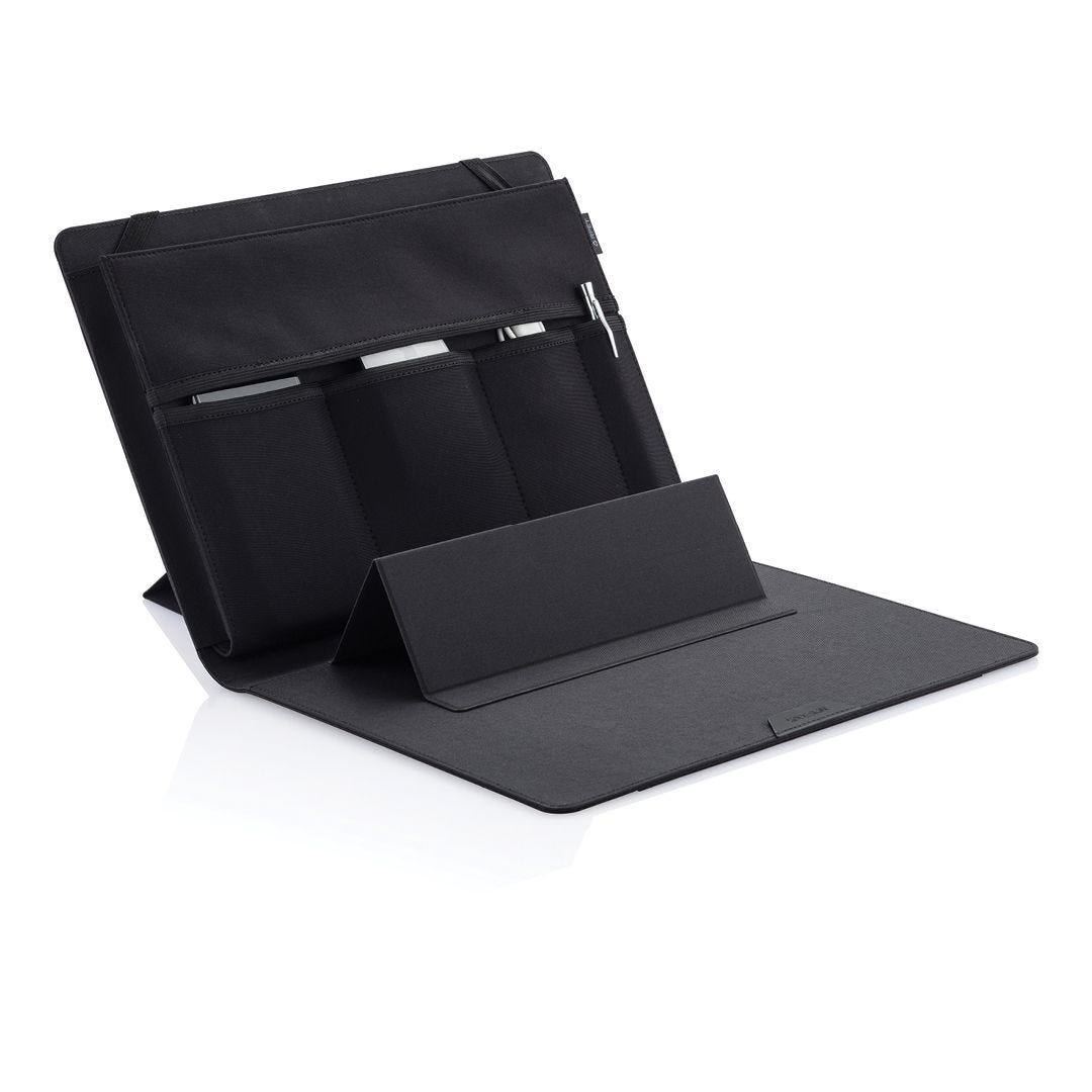 XD Design porta pc in polietilene riciclato "Mobile Office" Nero P77250.1
