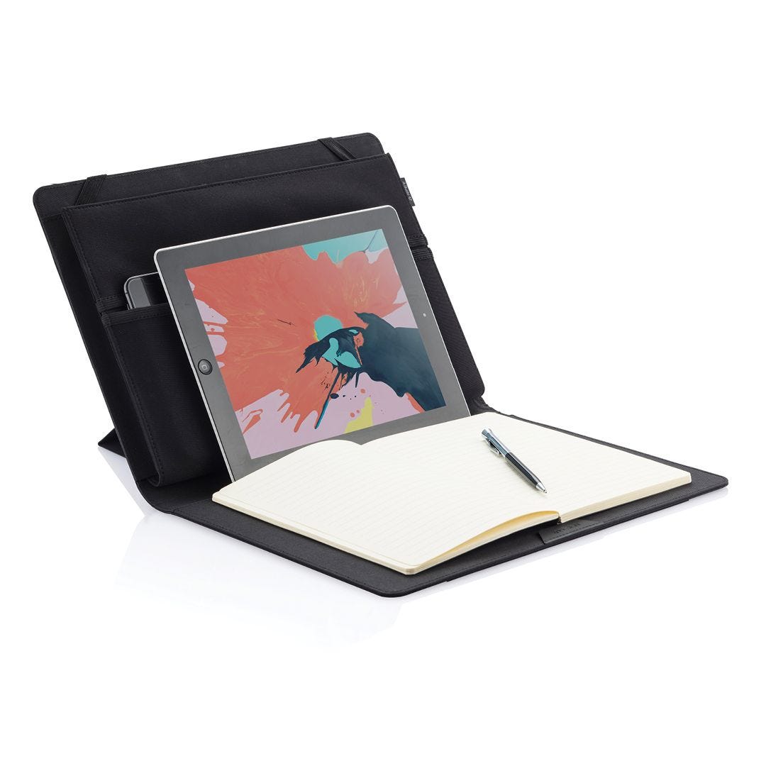 XD Design porta pc in polietilene riciclato "Mobile Office" Nero P77250.1
