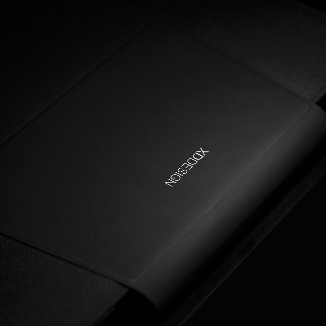 XD Design porta pc in polietilene riciclato "Mobile Office" Nero P77250.1