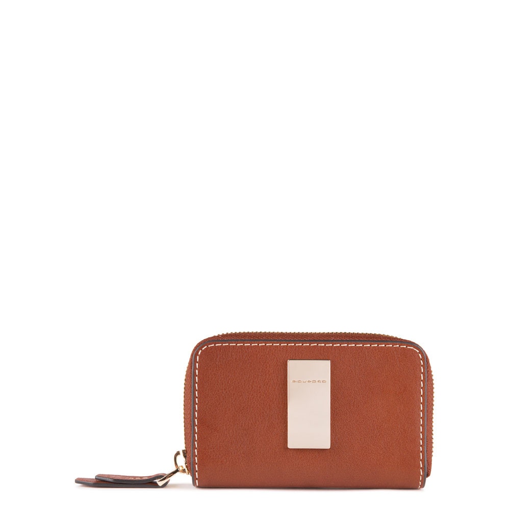 Piquadro portachiavi in pelle "Dafne" Cuoio PC4331DF.CU