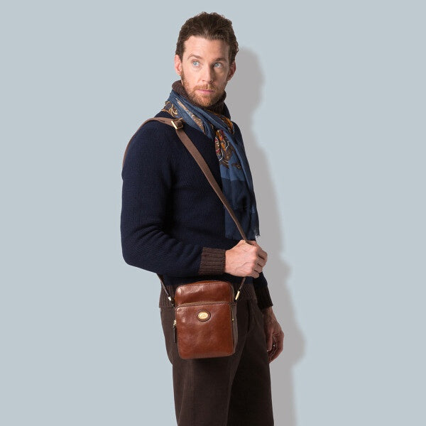 The Bridge borsello in pelle "Story" Marrone 05354001.14