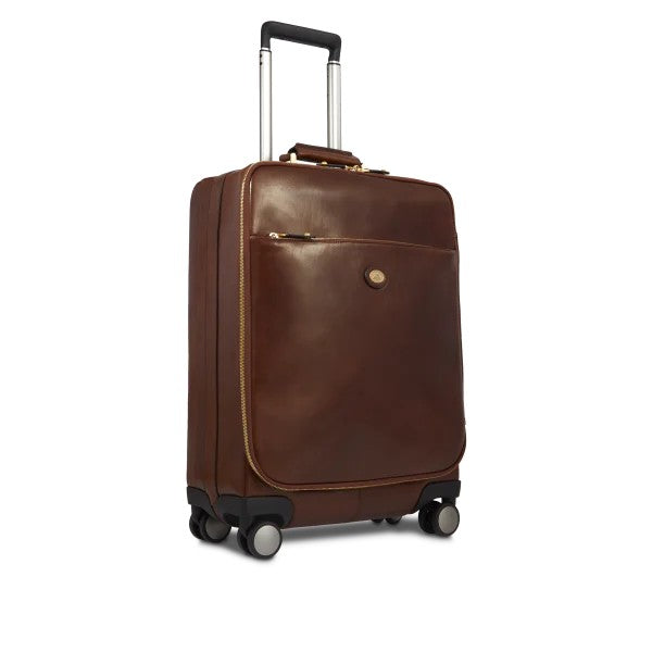 The Bridge trolley cabina in pelle "Story" Marrone 07350101.14