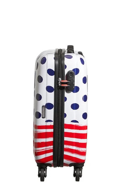 American Tourister trolley cabina in abs "Legends Disney" Multicolor 92699.9072 MICKEY BLUE DOTS