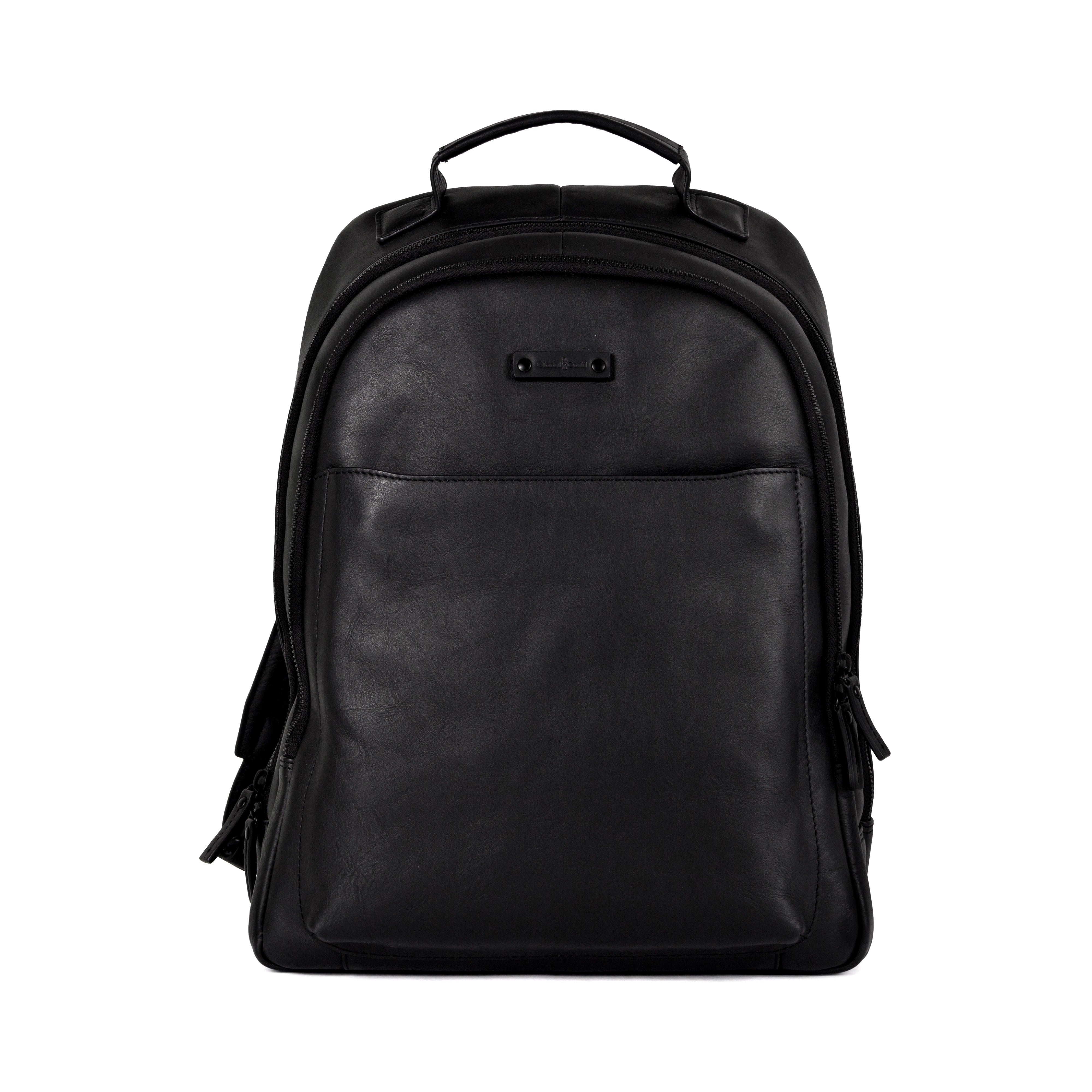 Gianni Conti zaino in pelle "Casual" Nero 1502059.10