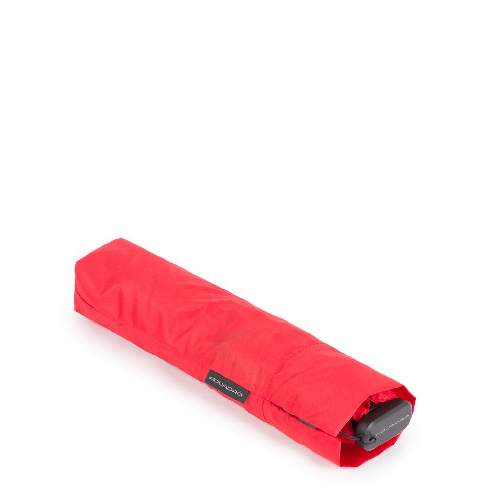 Piquadro ombrello manuale in nylon "OM6" Rosso OM5289OM6.R