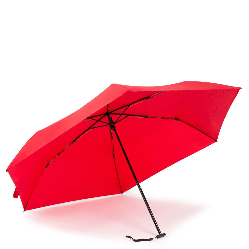 Piquadro ombrello manuale in nylon "OM6" Rosso OM5289OM6.R